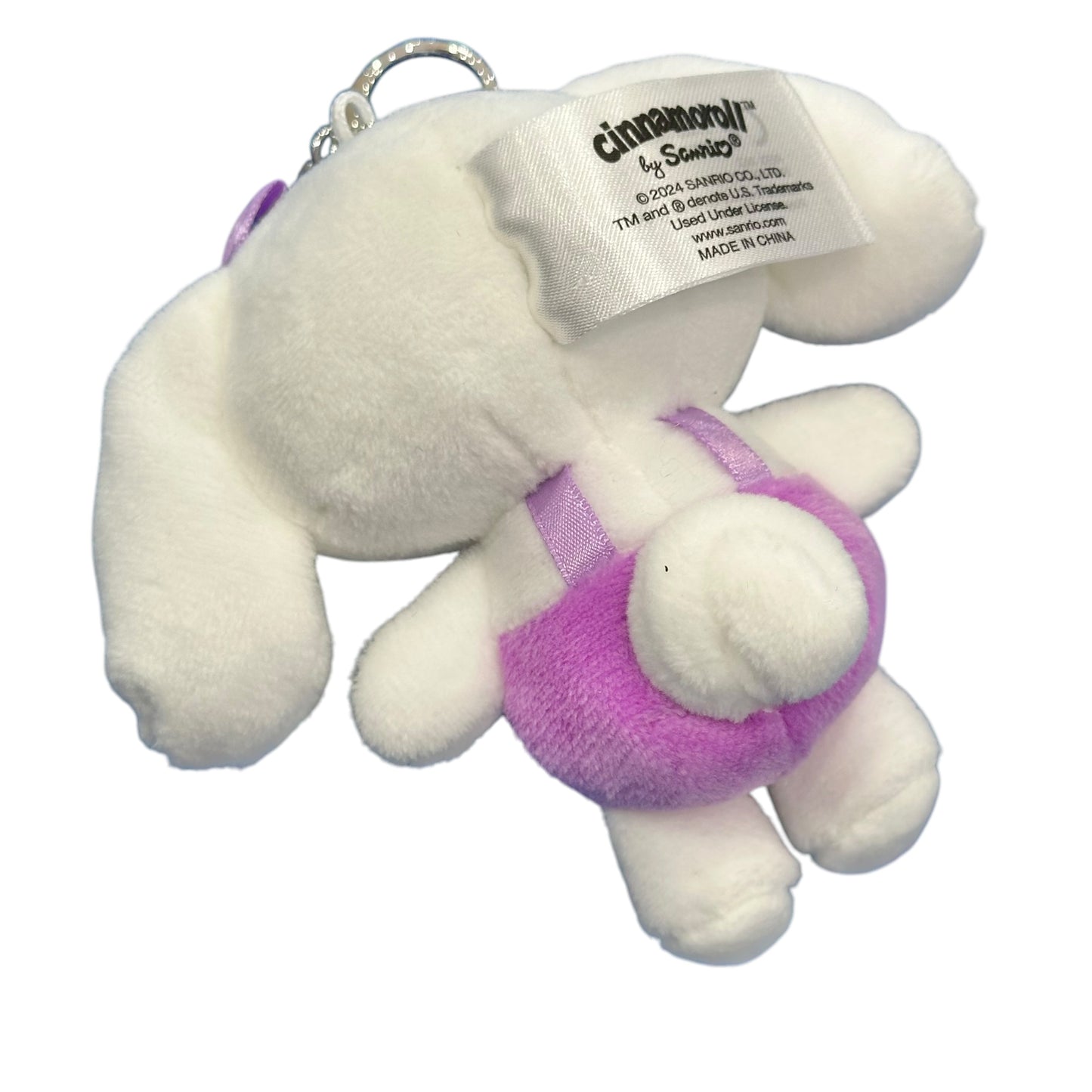 Cinnamoroll "Purple Dungarees" Mascot Key Clip