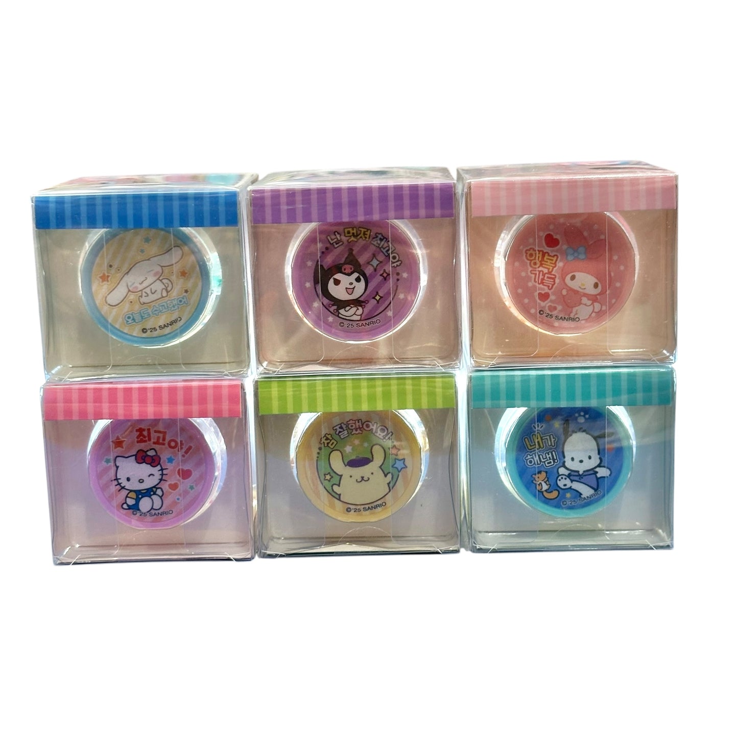 Sanrio Characters Keyring Water Stamp