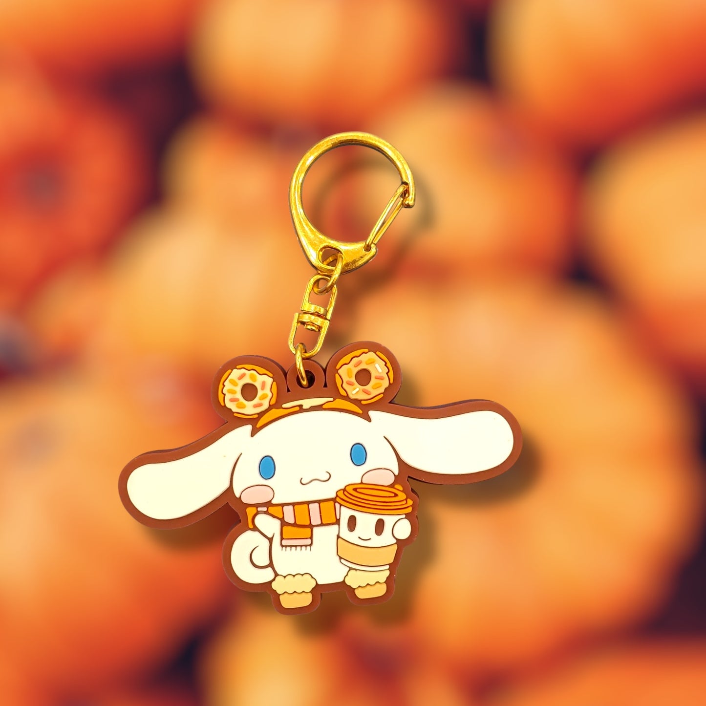 tokidoki x Hello Kitty & Friends "Pumpkin Spice" Blind Box Rubber Keychain