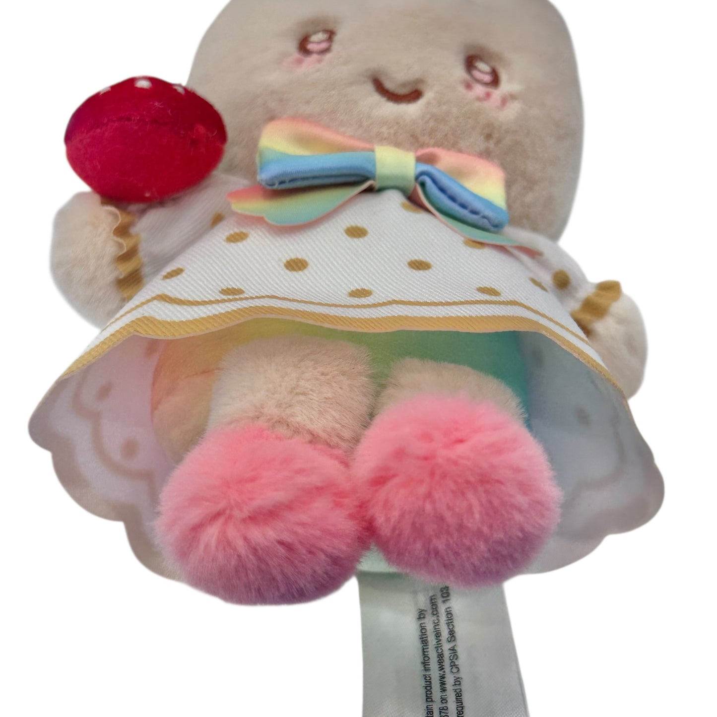 Marroncream "Strawberry Rainbow" Mascot Clip On