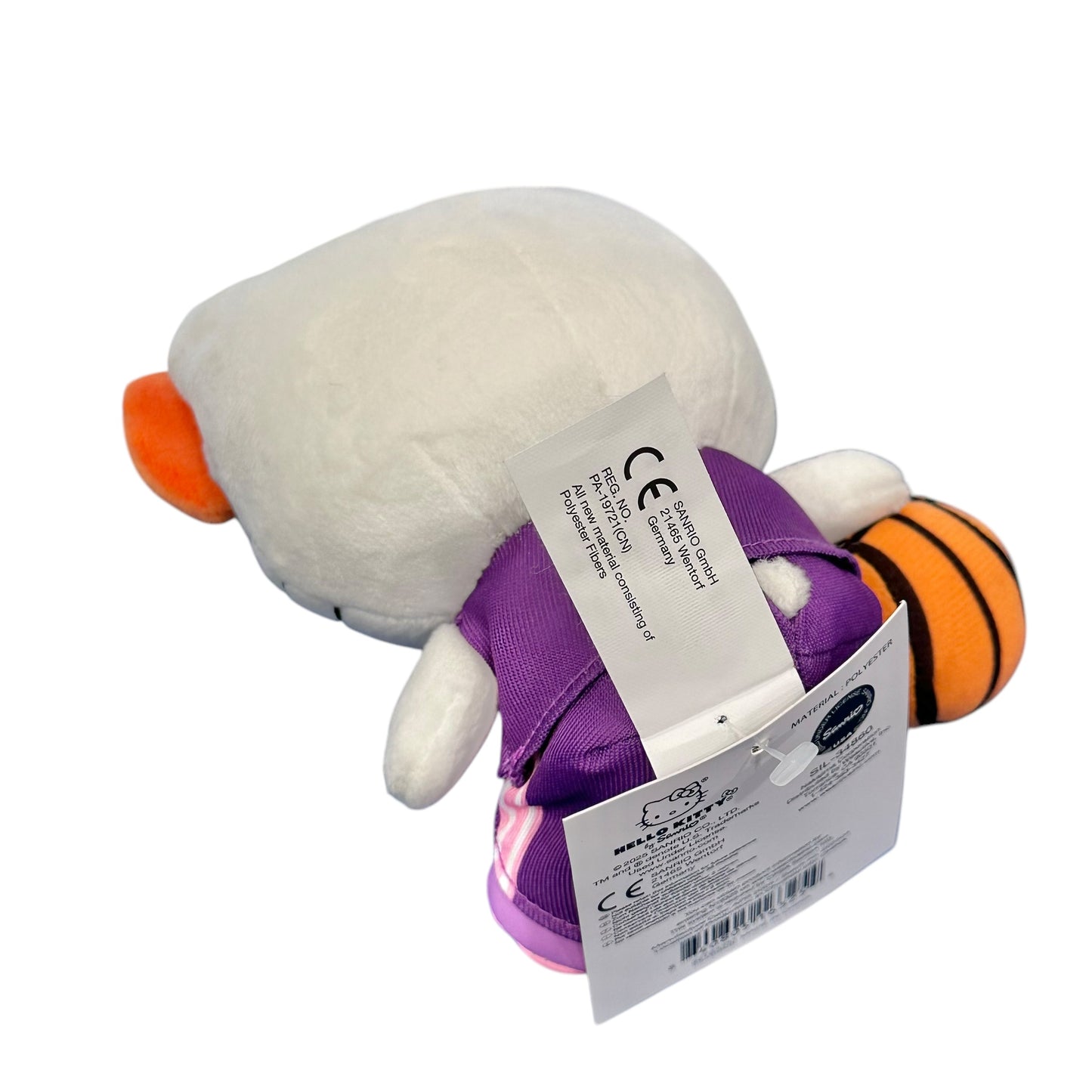 Hello Kitty "Basketball Club Activities" Mascot Clip On