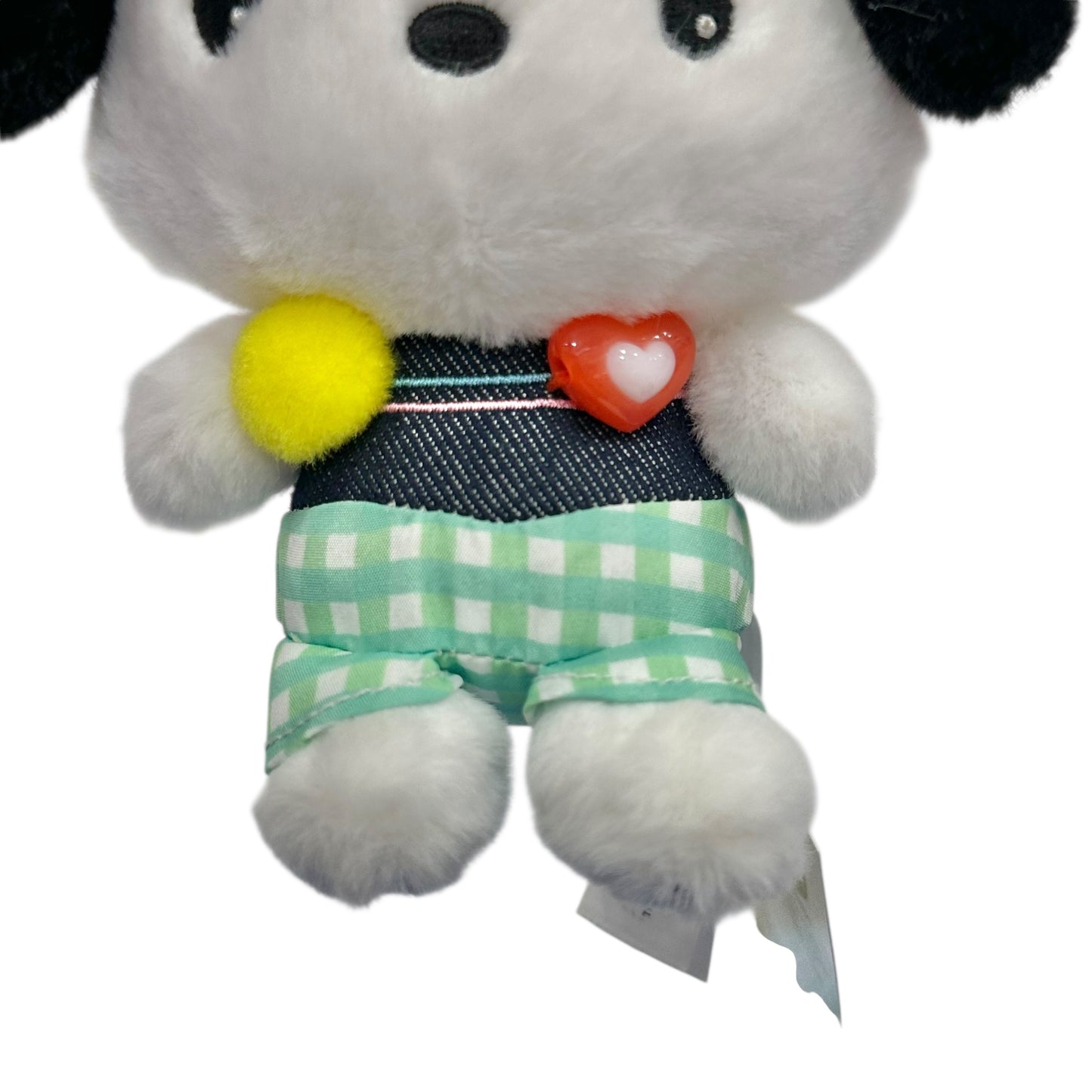 Pochacco "Gingham Denim" Mascot Clip On