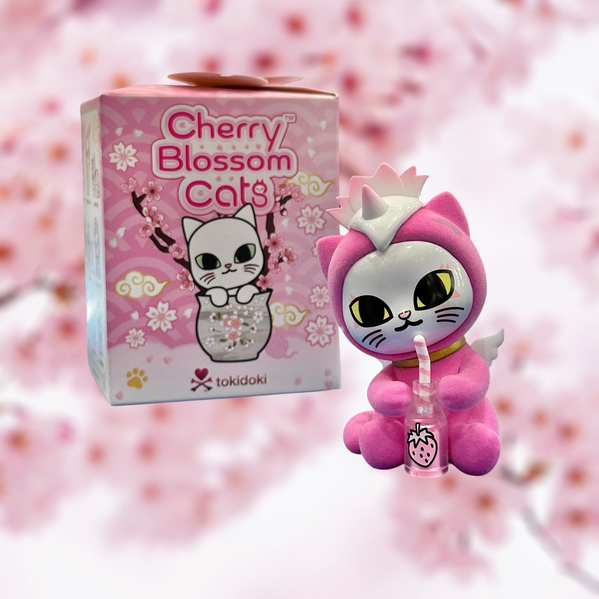 tokidoki "Cherry Blossom" Cats