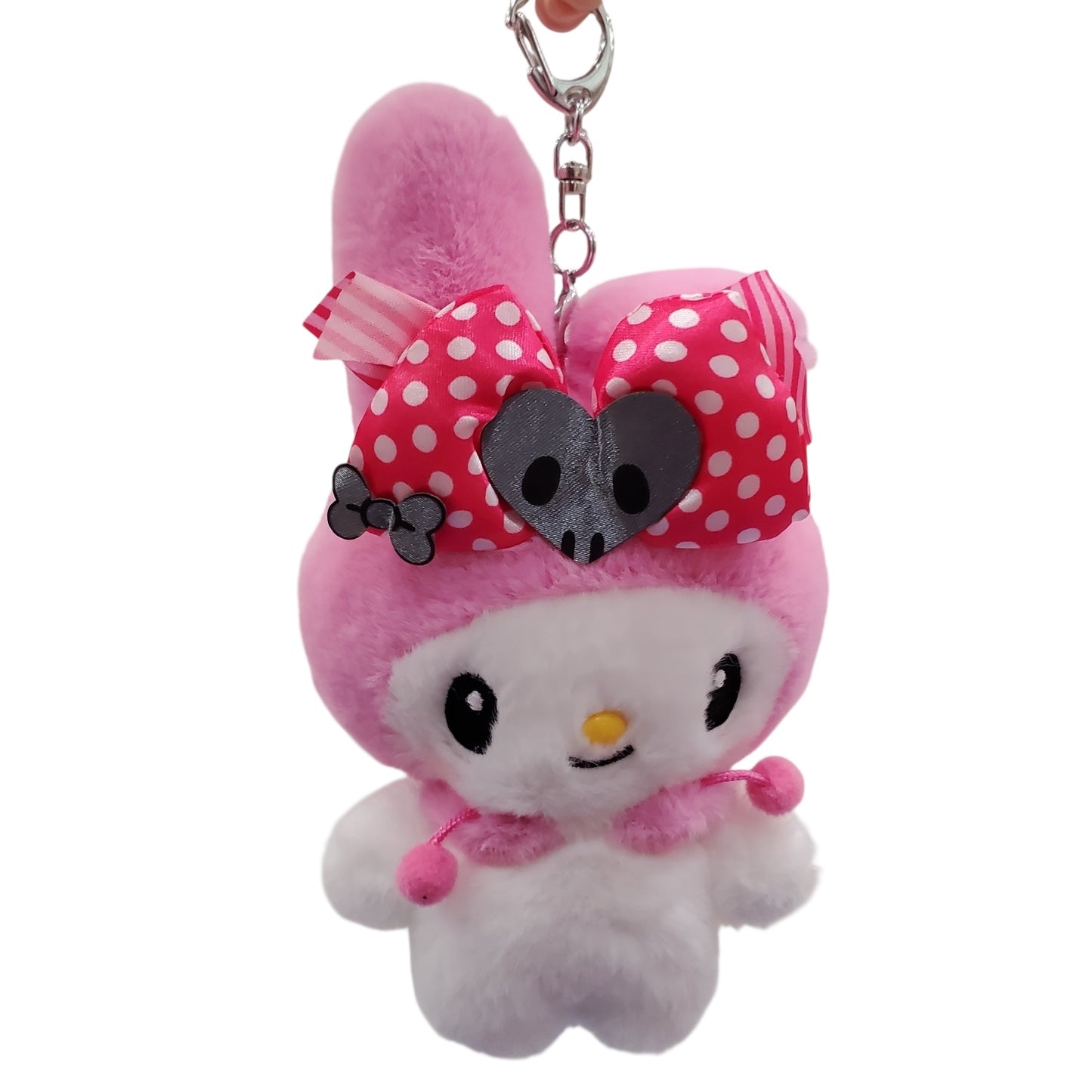 My Melody "Pink & Black Party" Mascot Accessory Pocket