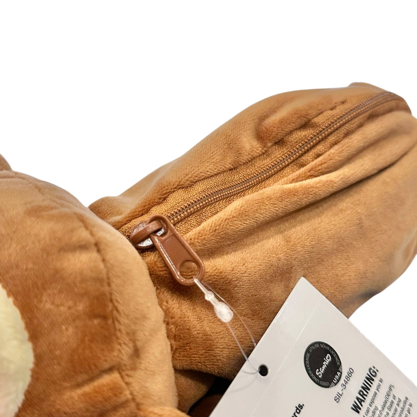 Hello Kitty "Monkey Tropical Animal" Plush Pocket