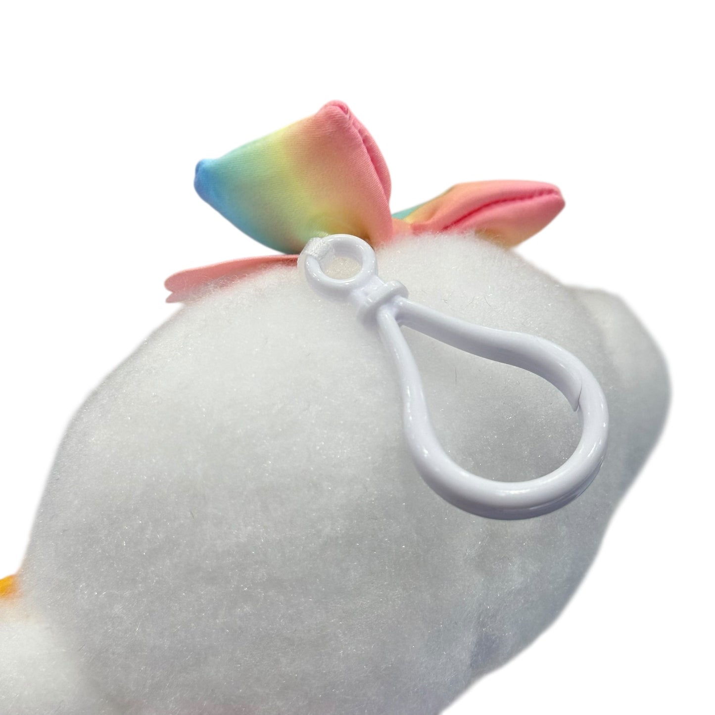 Cogimyun "Strawberry Rainbow" Mascot Clip On