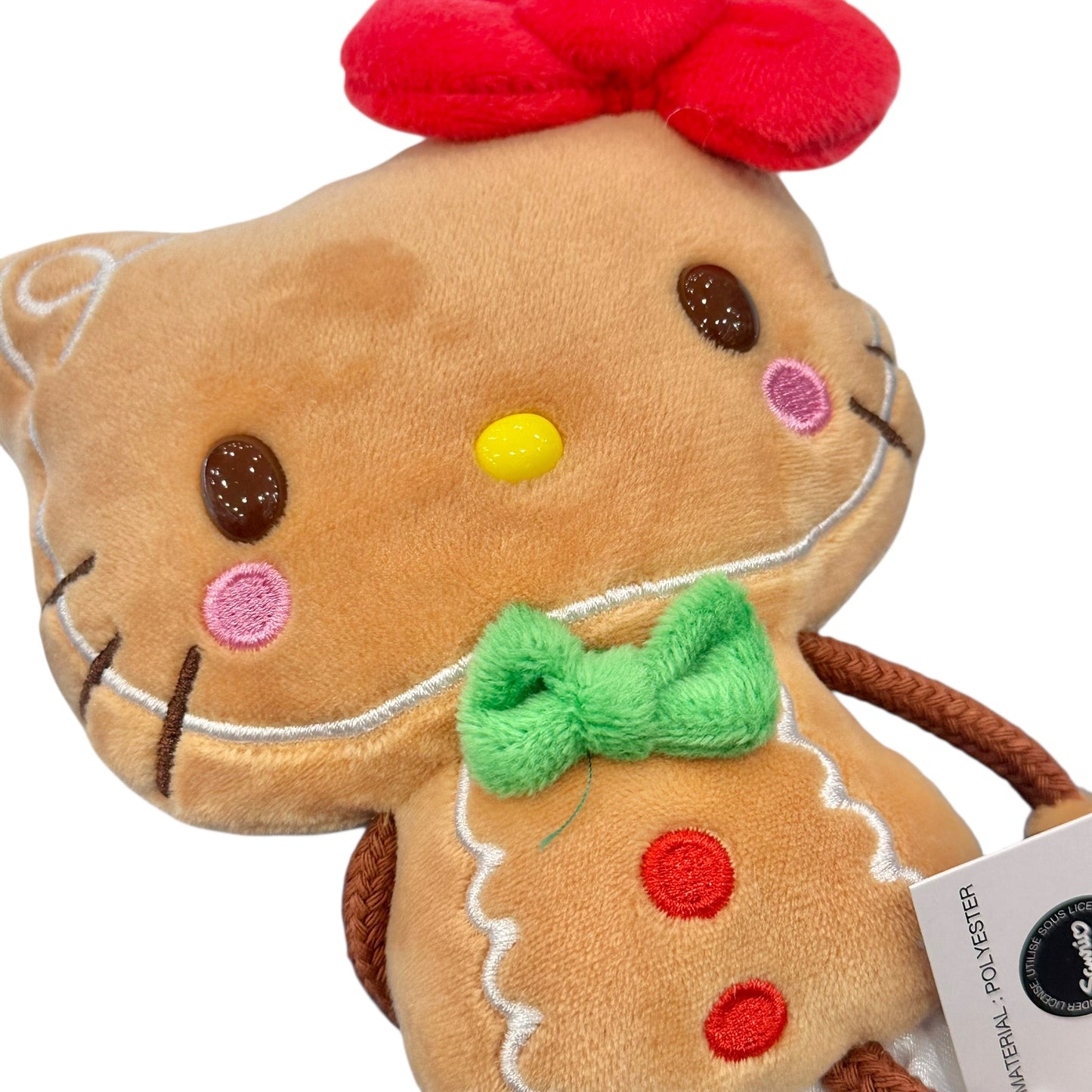 Hello Kitty "Gingerbread" Swing Limbs Ornament