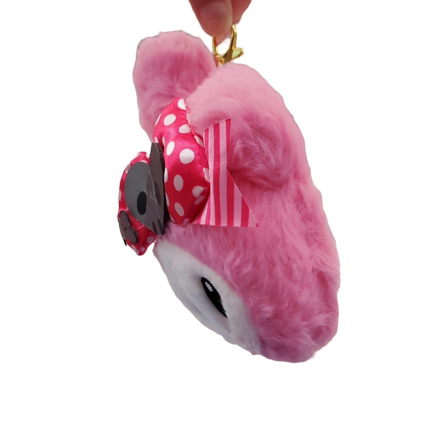 My Melody "Pink & Black Party" Mascot ID Holder