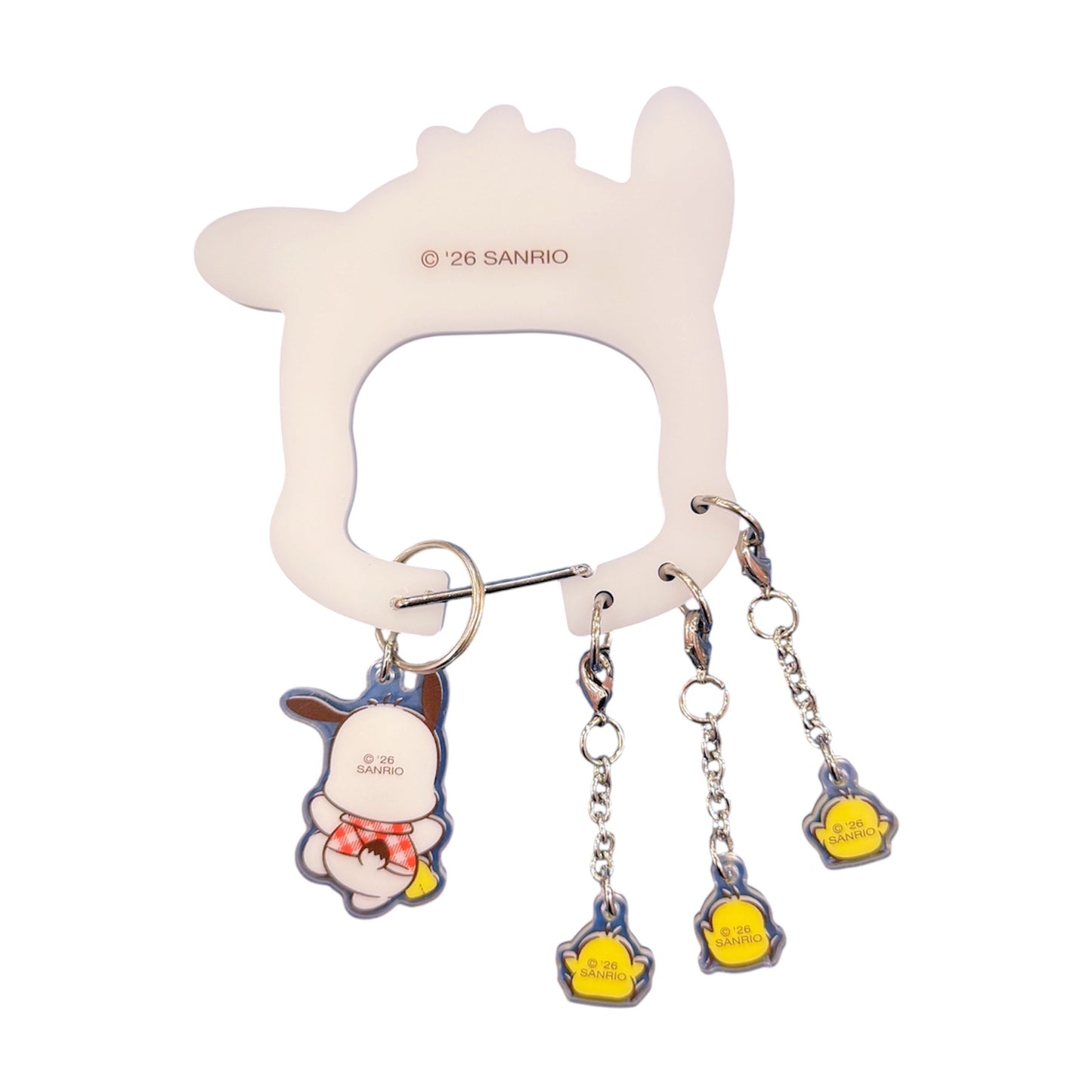 Pochacco "Pi" Carabiner w/ Charm