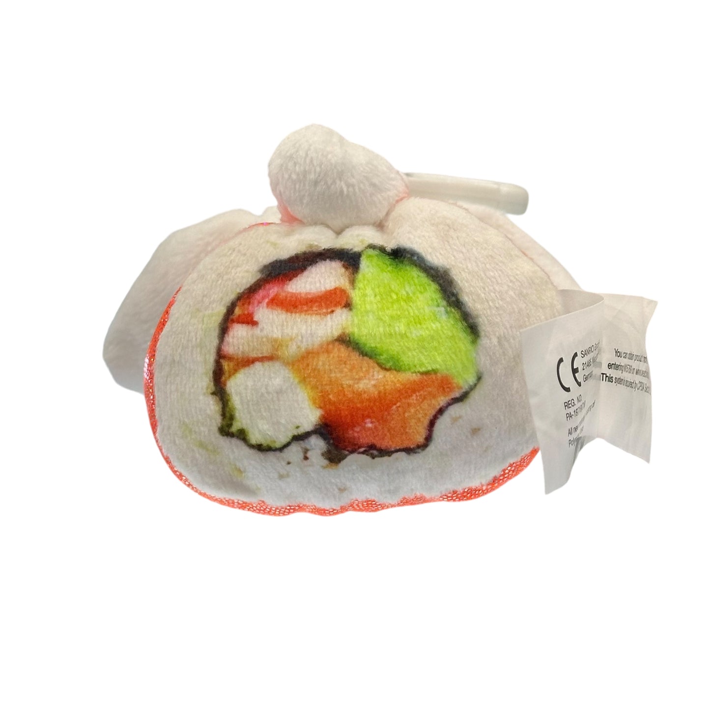 Cinnamoroll "California Roll" Sushi Mascot Clip On Plush