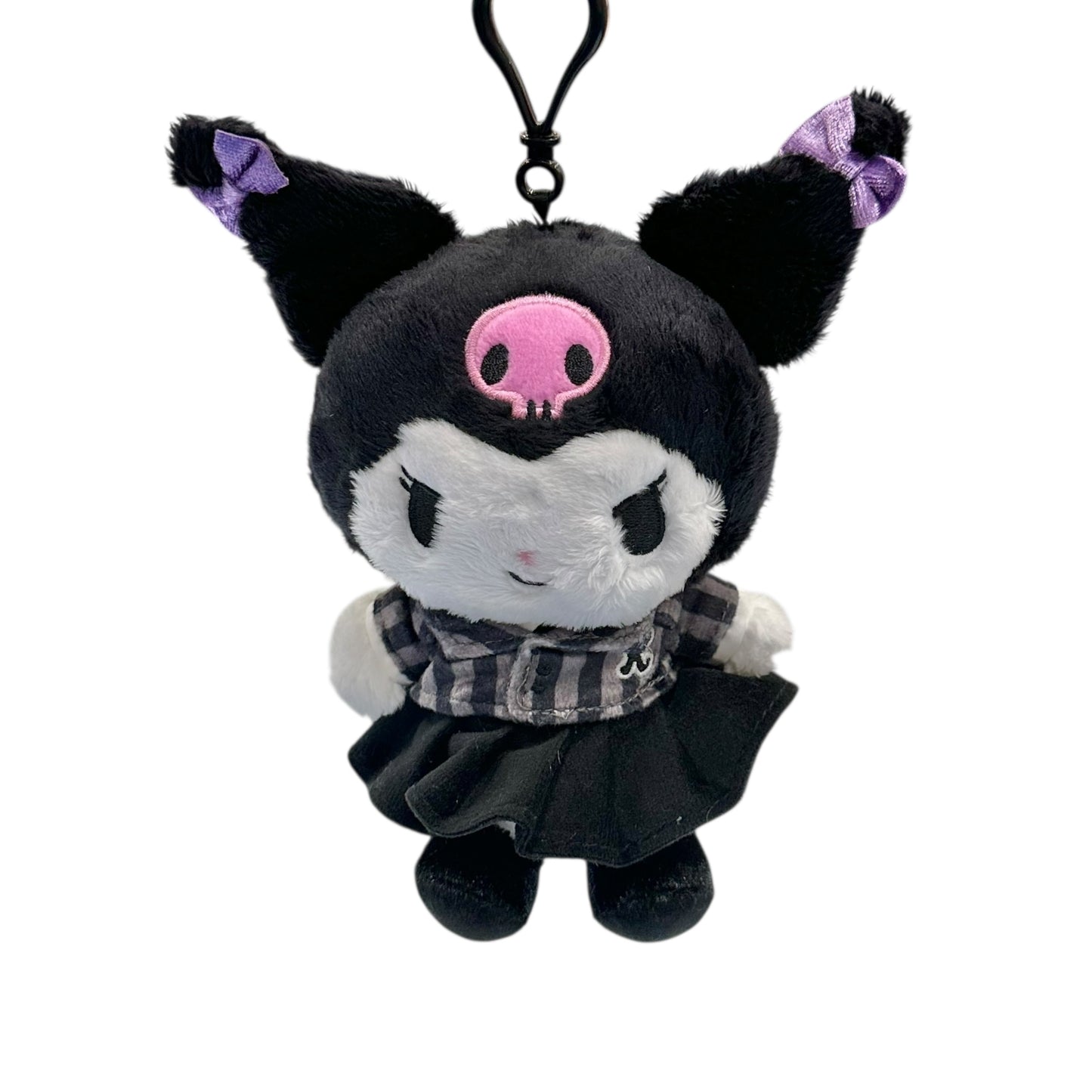 Kuromi "School Uniform" Mascot Clip On