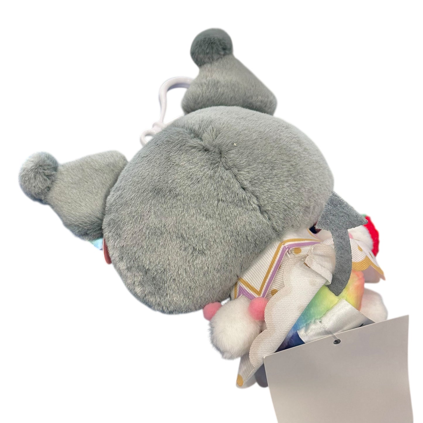 Kuromi "Strawberry Rainbow" Mascot Clip On