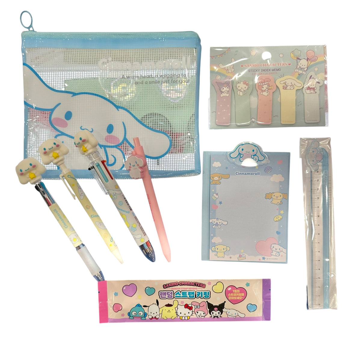 Cinnamoroll Random Strap Stationery Set