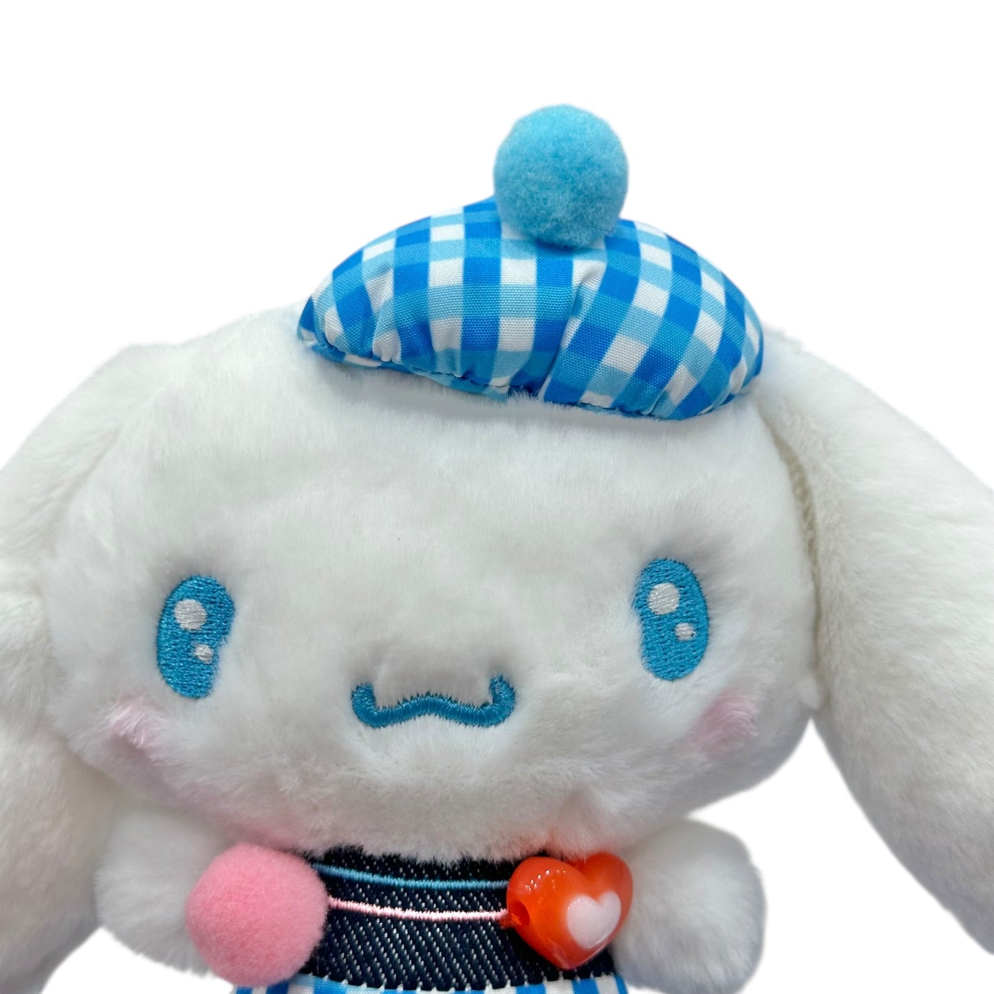 Cinnamoroll "Gingham Denim" Mascot Clip On