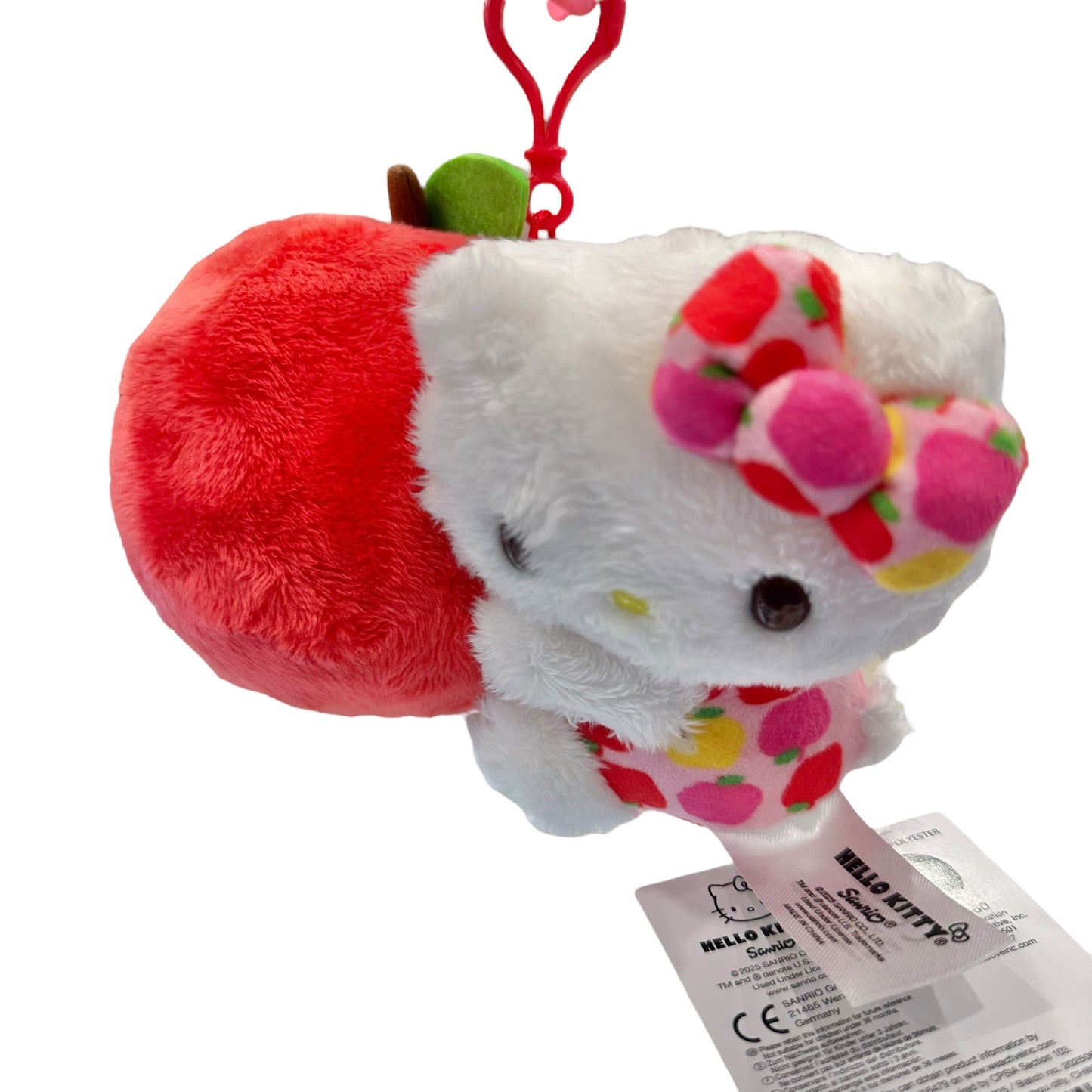 Hello Kitty "Apple" Mascot Clip On