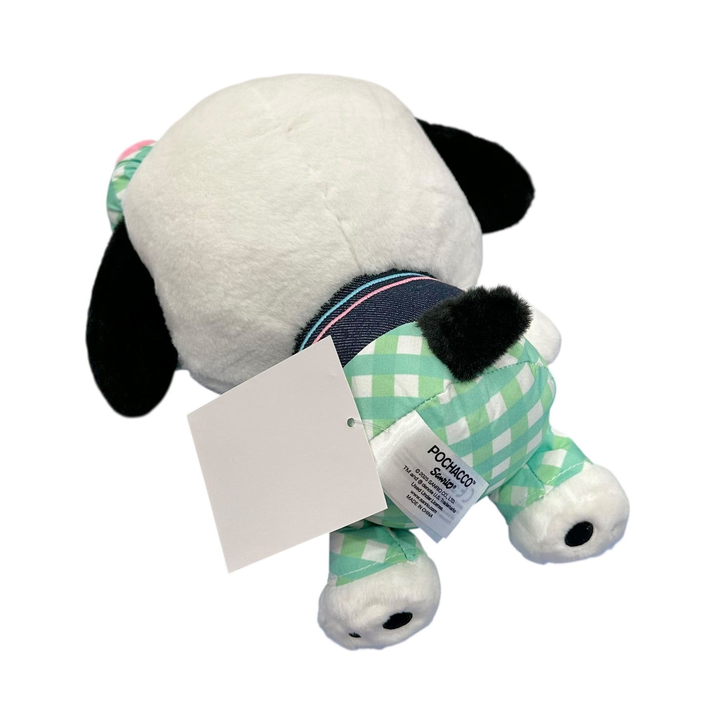 Pochacco "Gingham Denim" 8in Plush