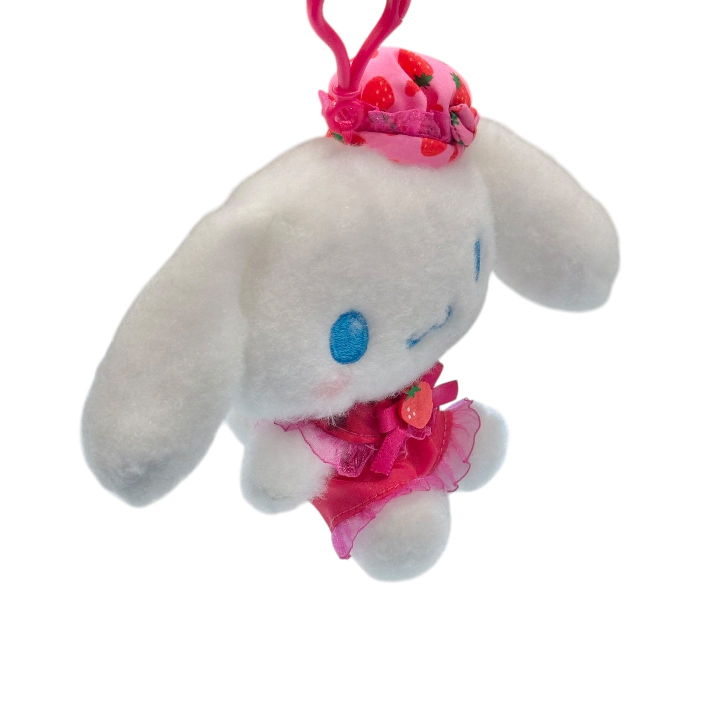 Cinnamoroll "Strawberry Dress" Mascot w/ Ball Chain