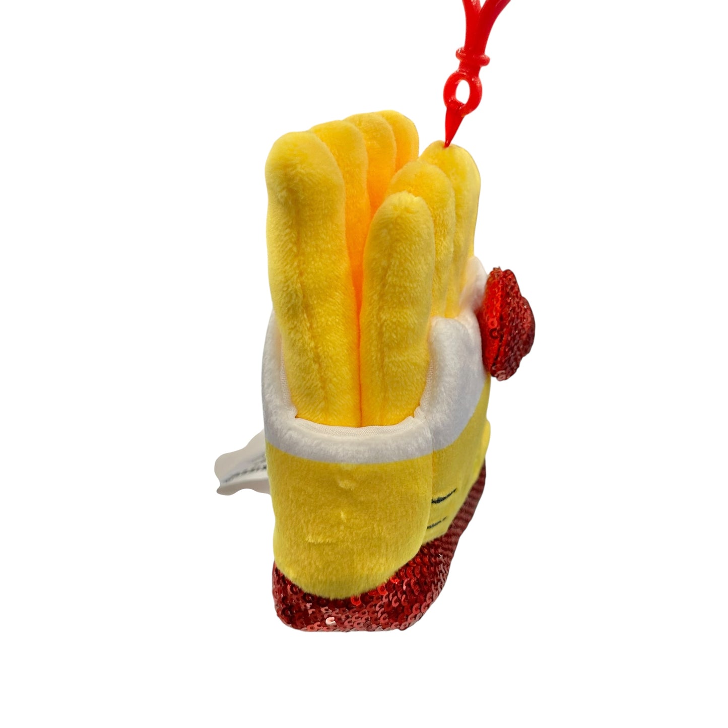 Hello Kitty "French Fries Burger Shop" Mascot Clip On
