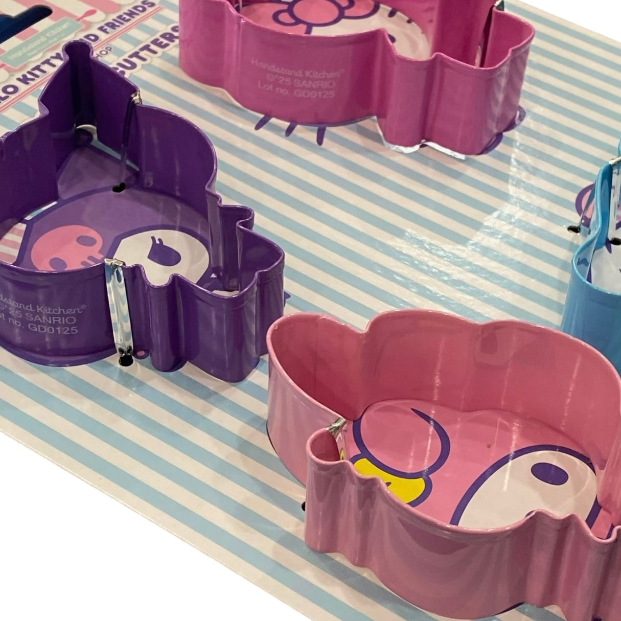 Hello Kitty & Friends "Snack Shop" Cookie Cutter Set of 4
