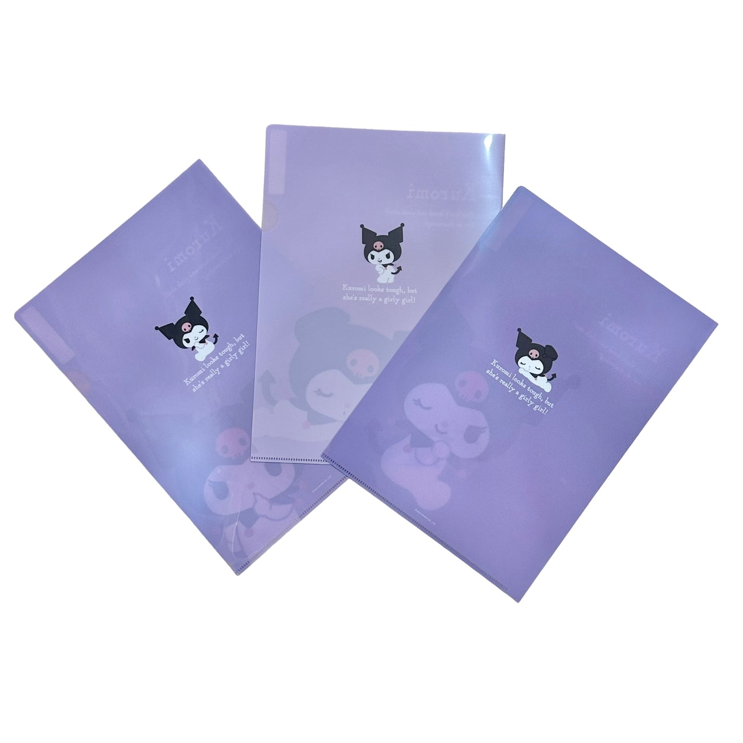 Kuromi "School" Clear File