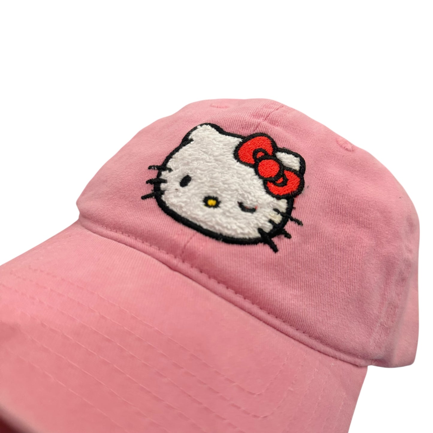 Hello Kitty "Chenille" Patch Pigment Cap (Pink)