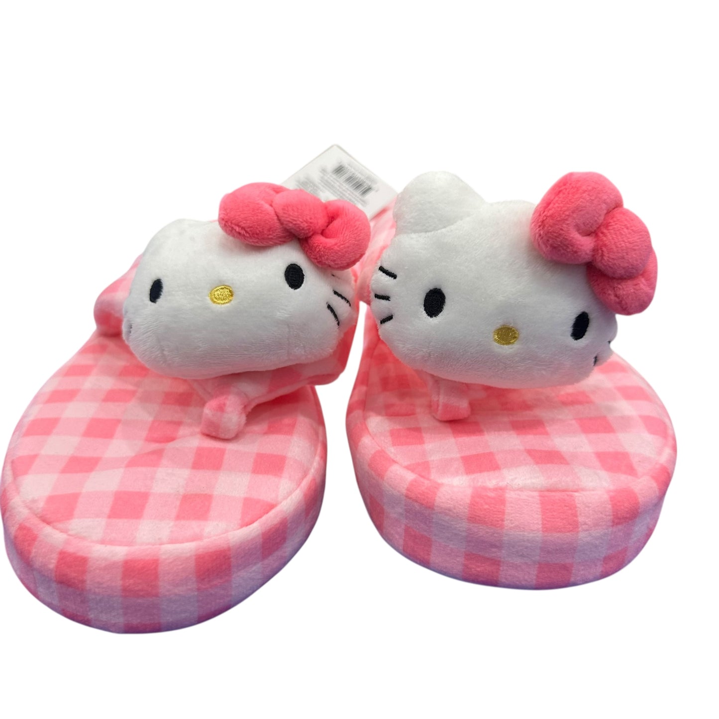 Hello Kitty "Gingham Interior" Bath Slippers