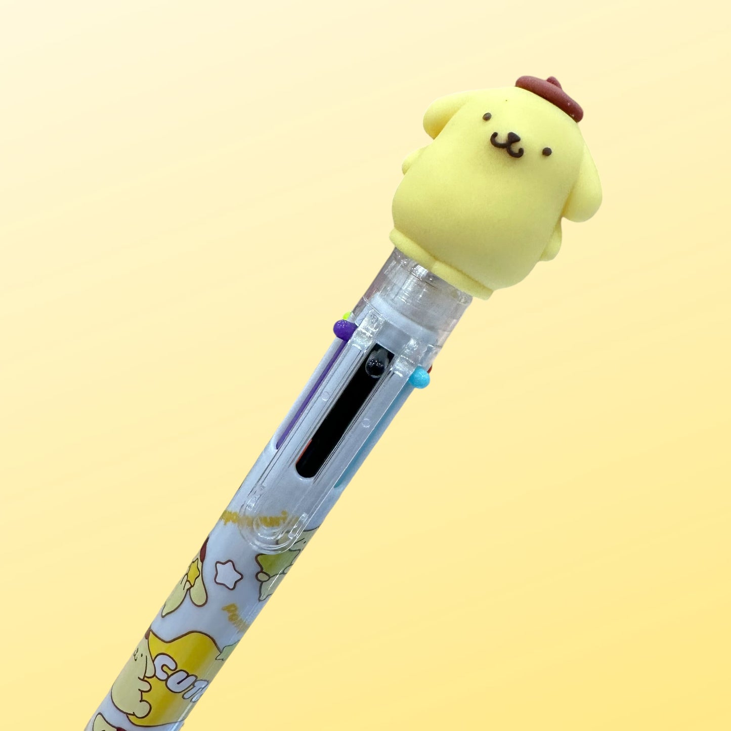 Pompompurin Figure 6 Color Ballpoint Pen