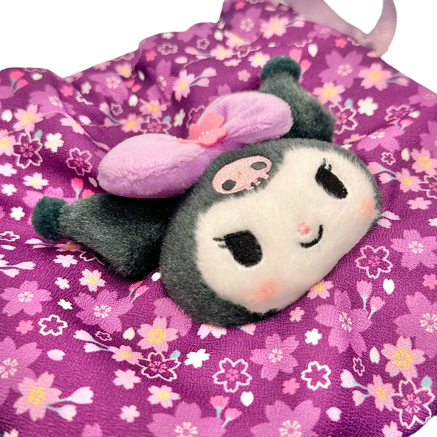 Kuromi "Sakura Kimono" Drawstring Bag
