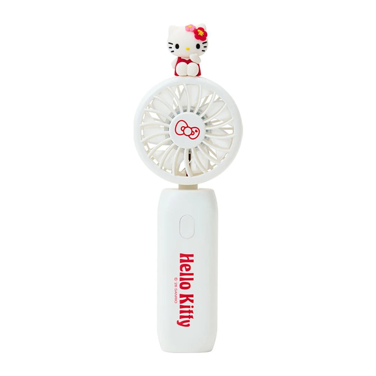 Hello Kitty Handy Fan (White)