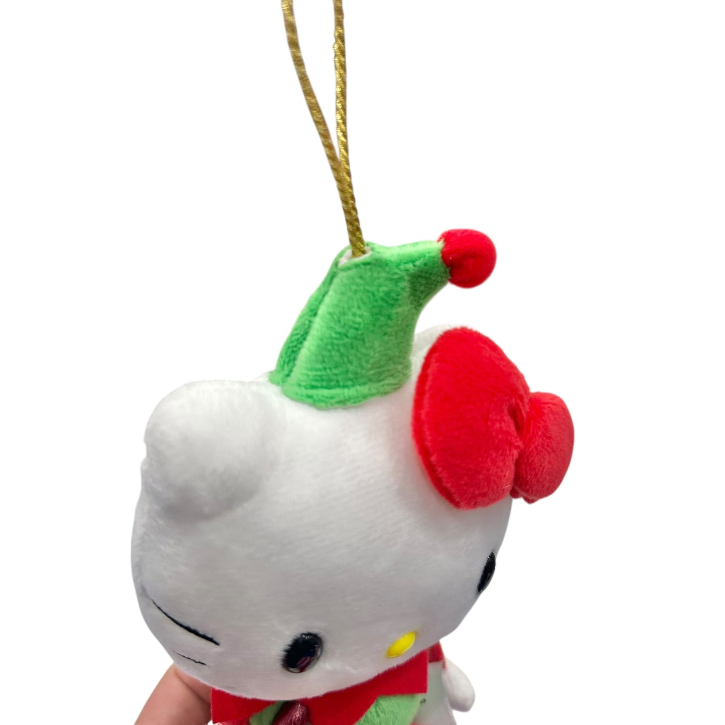 Hello Kitty "Elf" Swing Limbs Ornament