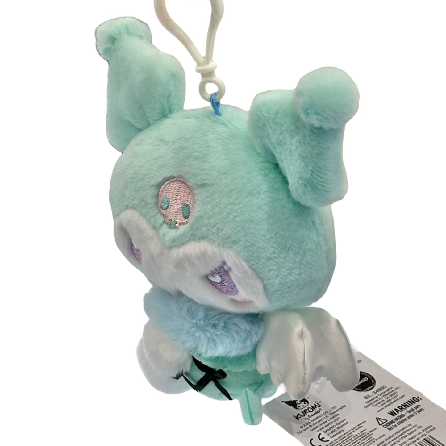 Kuromi "Mint Angel" Mascot w/ Carabiner