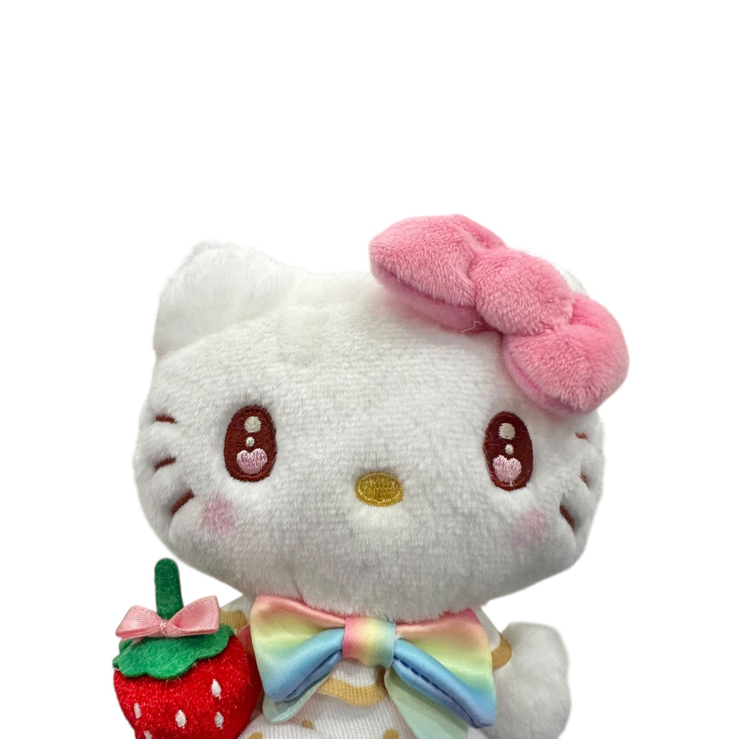 Hello Kitty "Strawberry Rainbow" Mascot Clip On