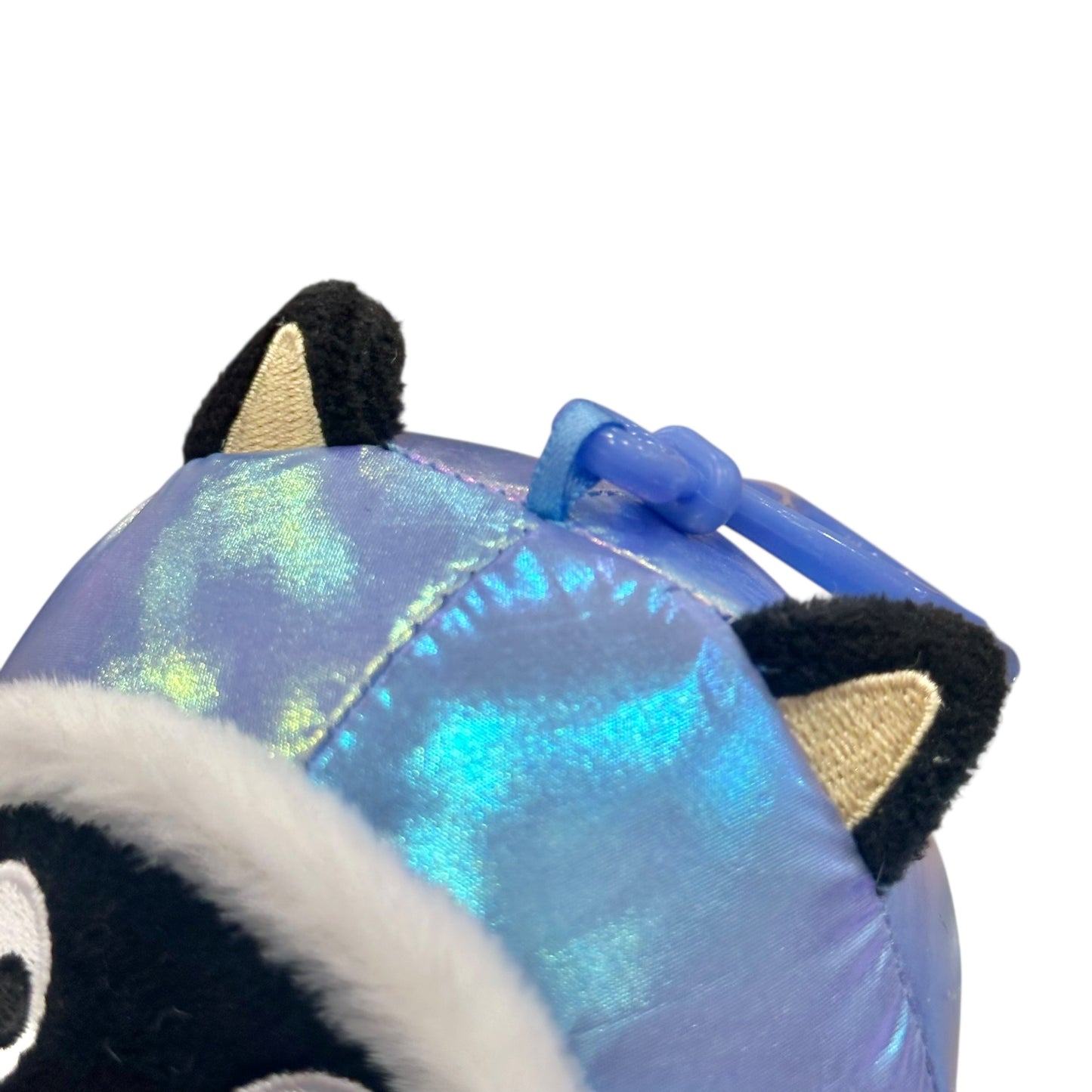 Chococat "Shiny Hooded Puffer Jacket" Mascot Clip On Plush