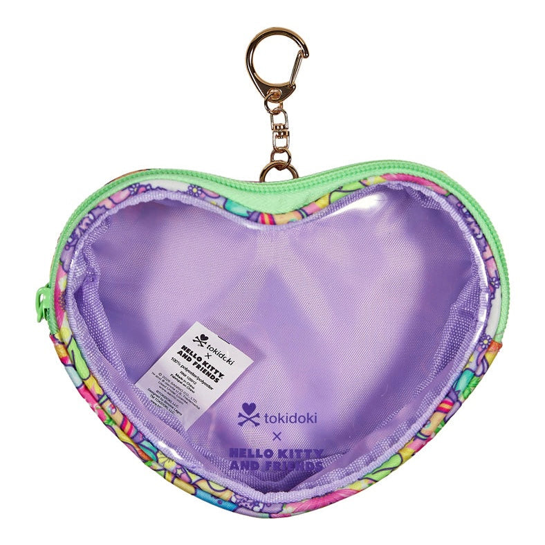 tokidoki x Hello Kitty & Friends "Butterfly Garden" Clear Coin Purse