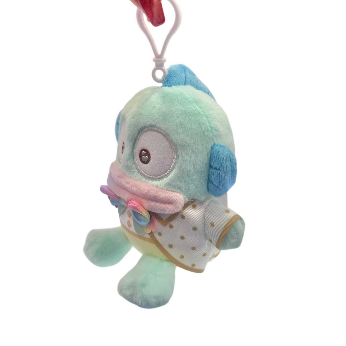Hangyodon "Strawberry Rainbow" Mascot Clip On
