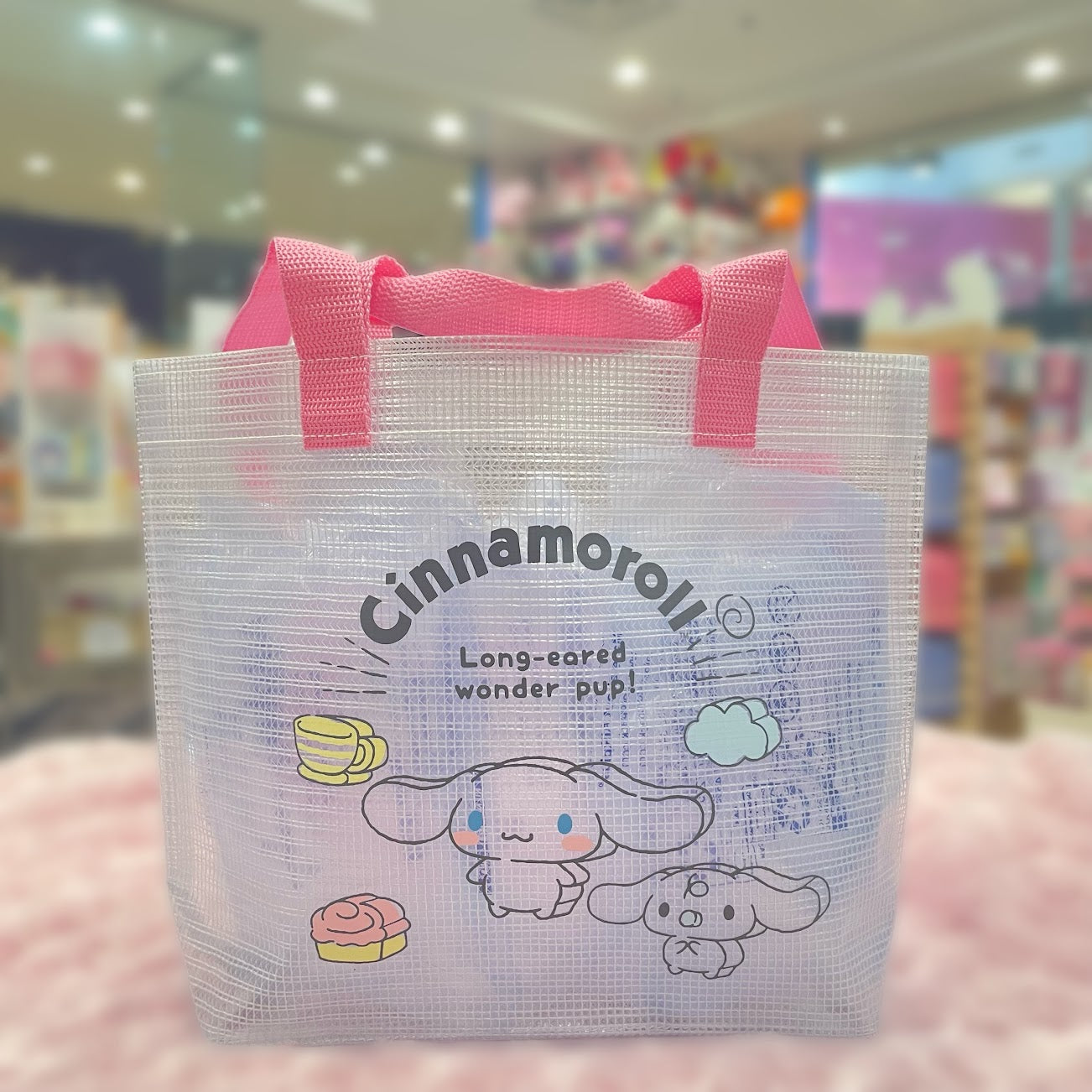 Cinnamoroll & Friend Vinyl Bag