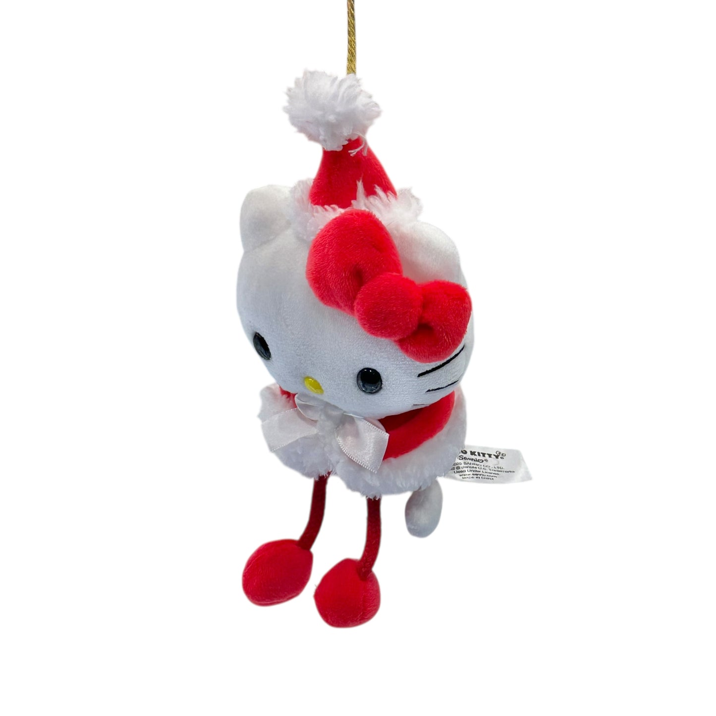 Hello Kitty "Santa Claus" Swing Limbs Ornament