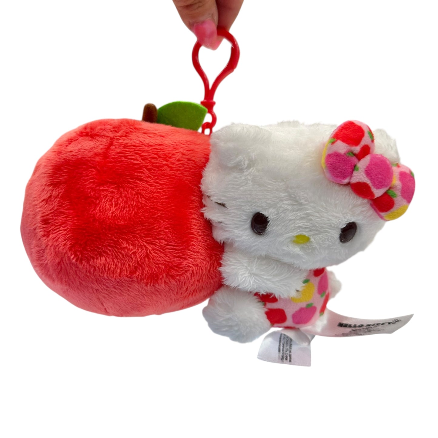 Hello Kitty "Apple" Mascot Clip On