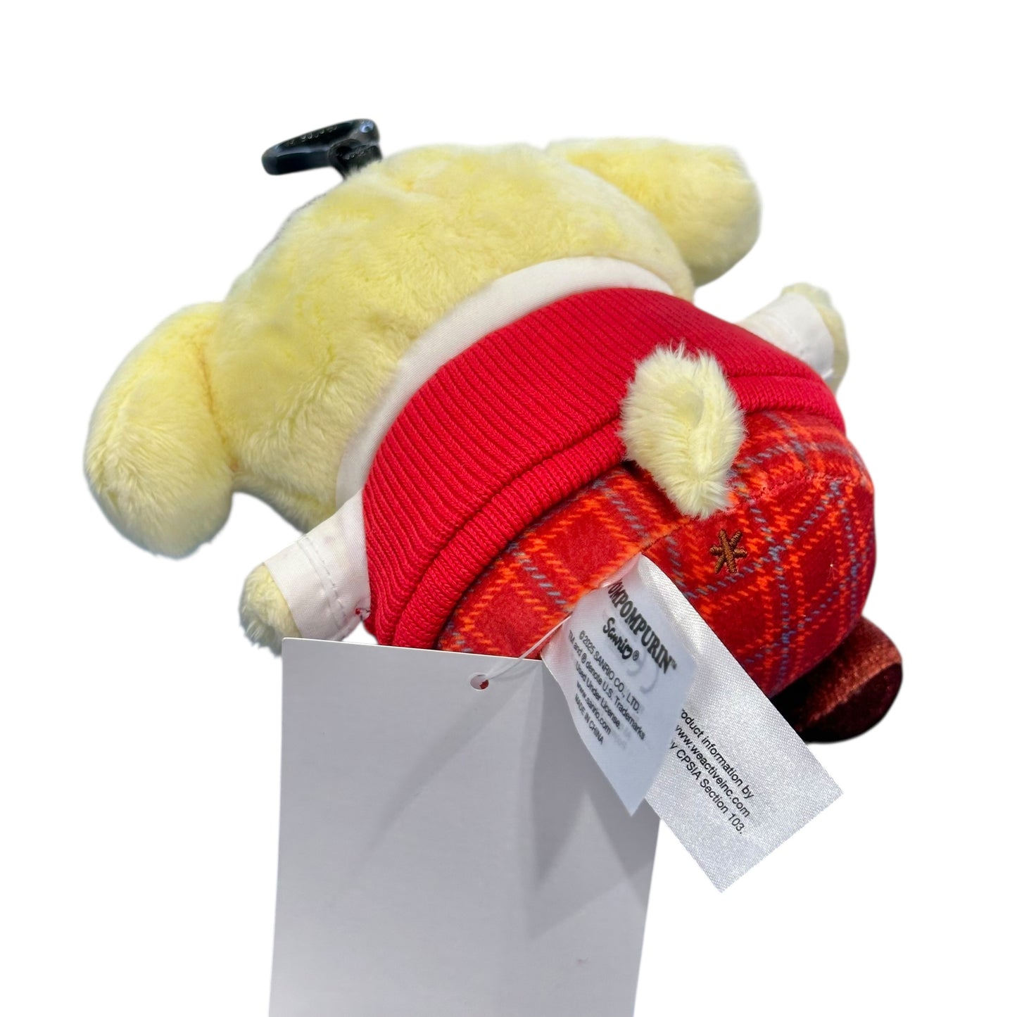 Pompompurin "School Uniform" Mascot Clip On