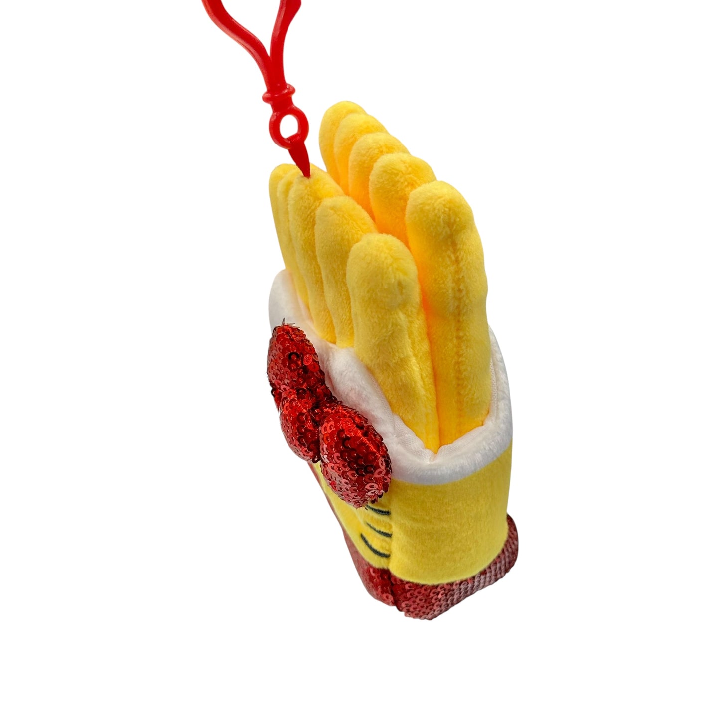 Hello Kitty "French Fries Burger Shop" Mascot Clip On