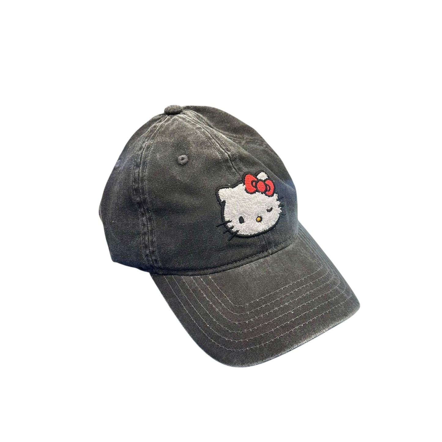 Hello Kitty "Chenille" Patch Pigment Cap (Black)