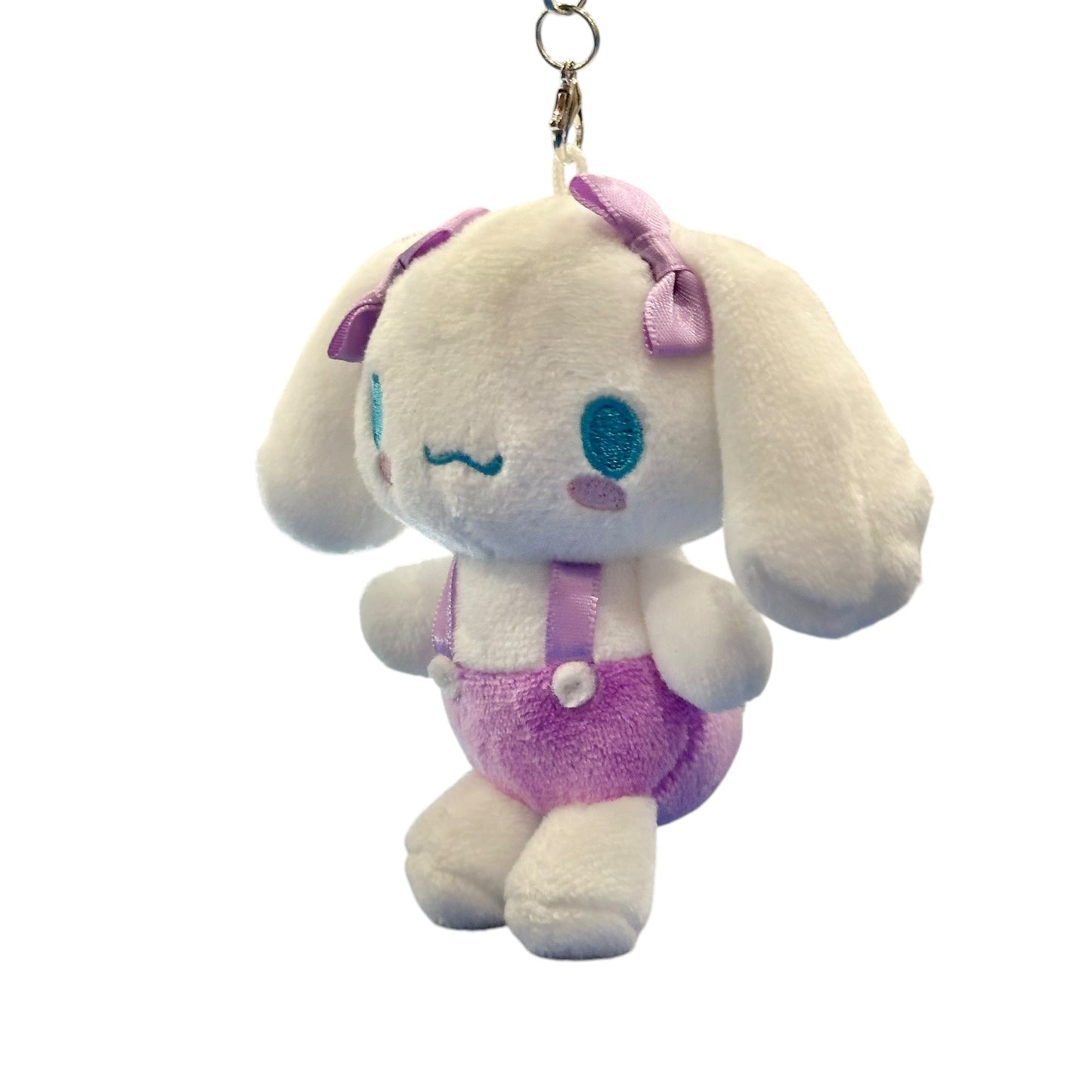 Cinnamoroll "Purple Dungarees" Mascot Key Clip