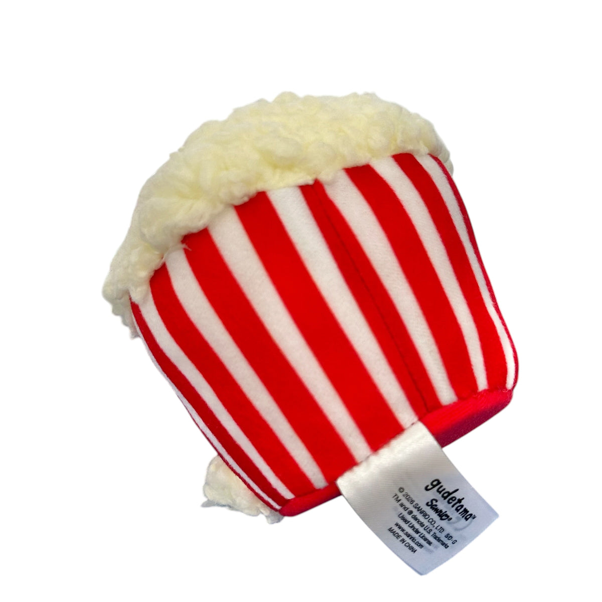 Gudetama "Movie Theater" Mascot Clip On Plush