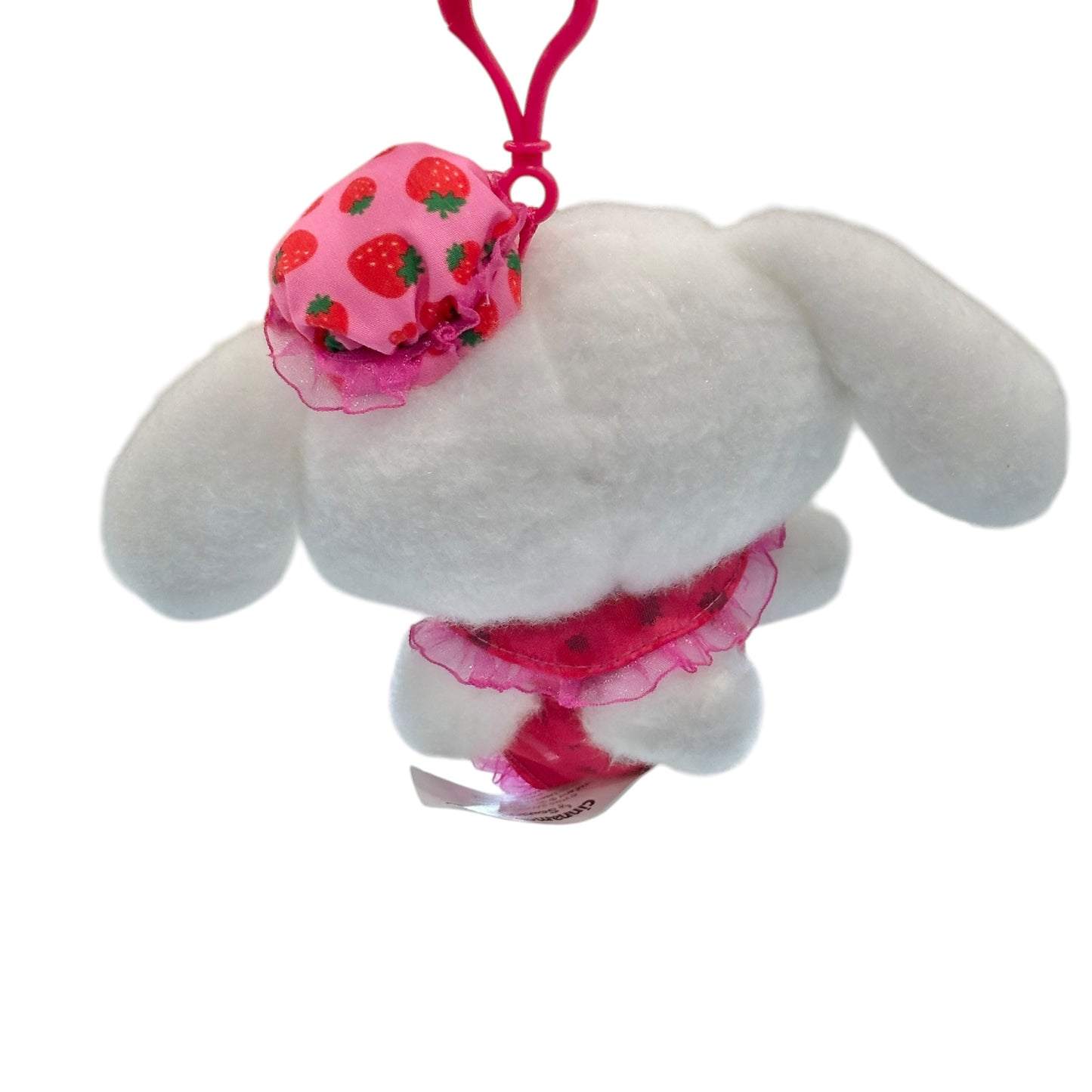 Cinnamoroll "Strawberry Dress" Mascot w/ Ball Chain
