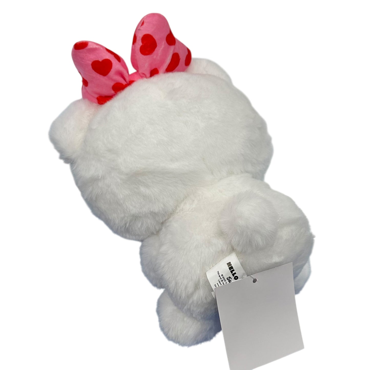 Hello Kitty "Heart Bear White" 8in Plush