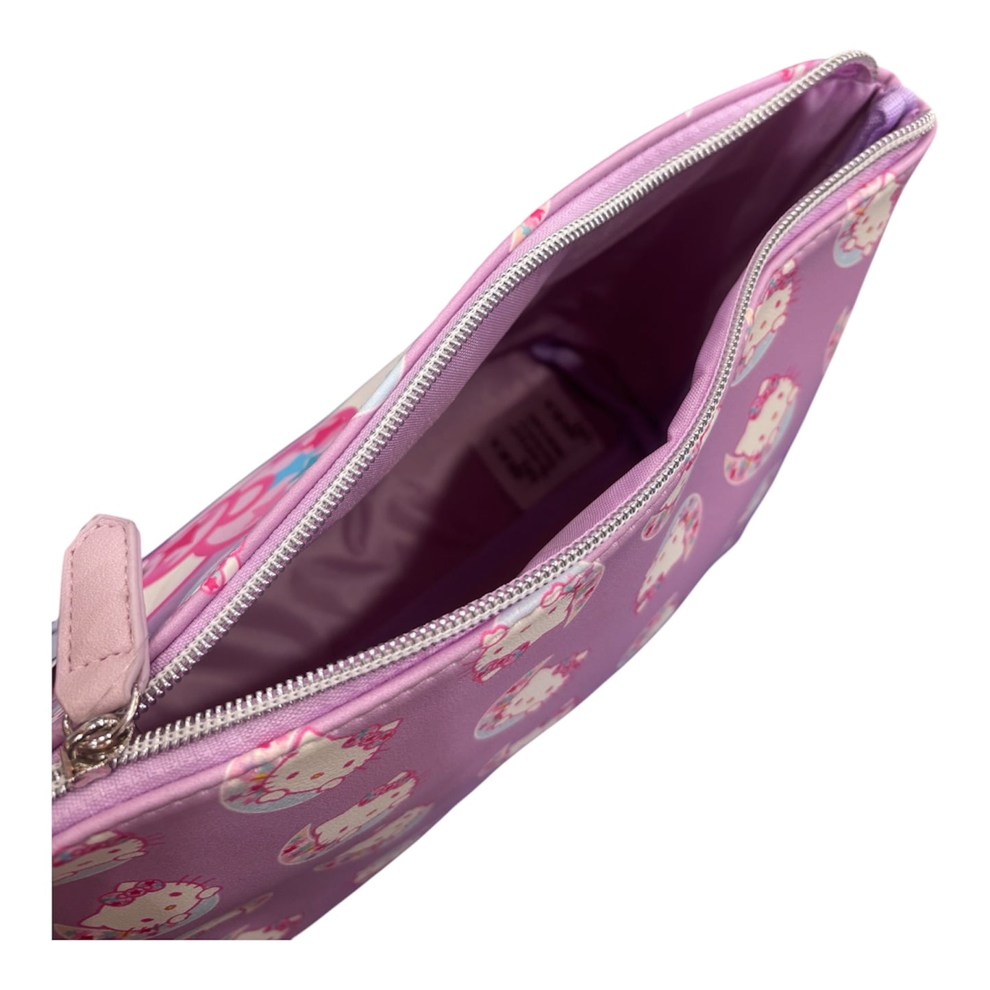 Hello Kitty "Moon" Trapezoid Cosmetic Bag (Lavender)