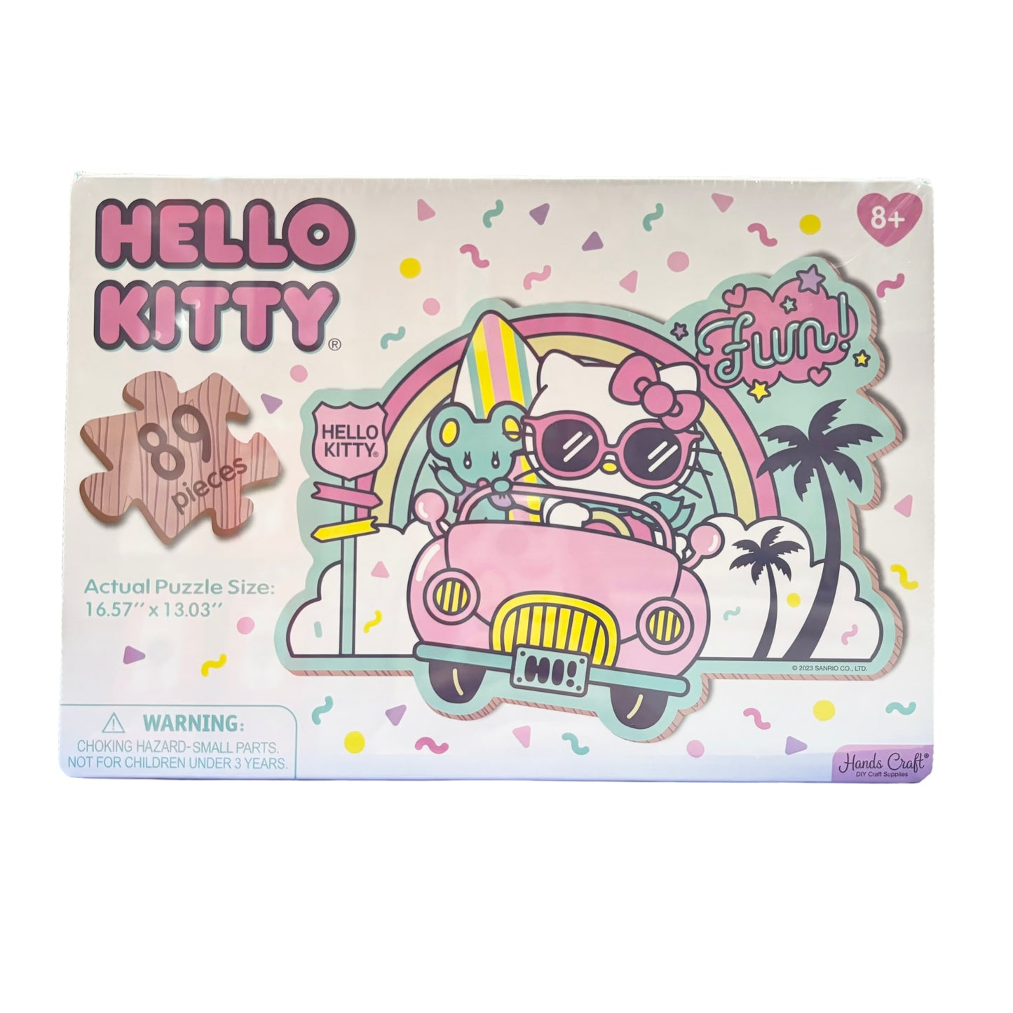 Sanrio Characters "Kawaii" Wooden Jigsaw Puzzle