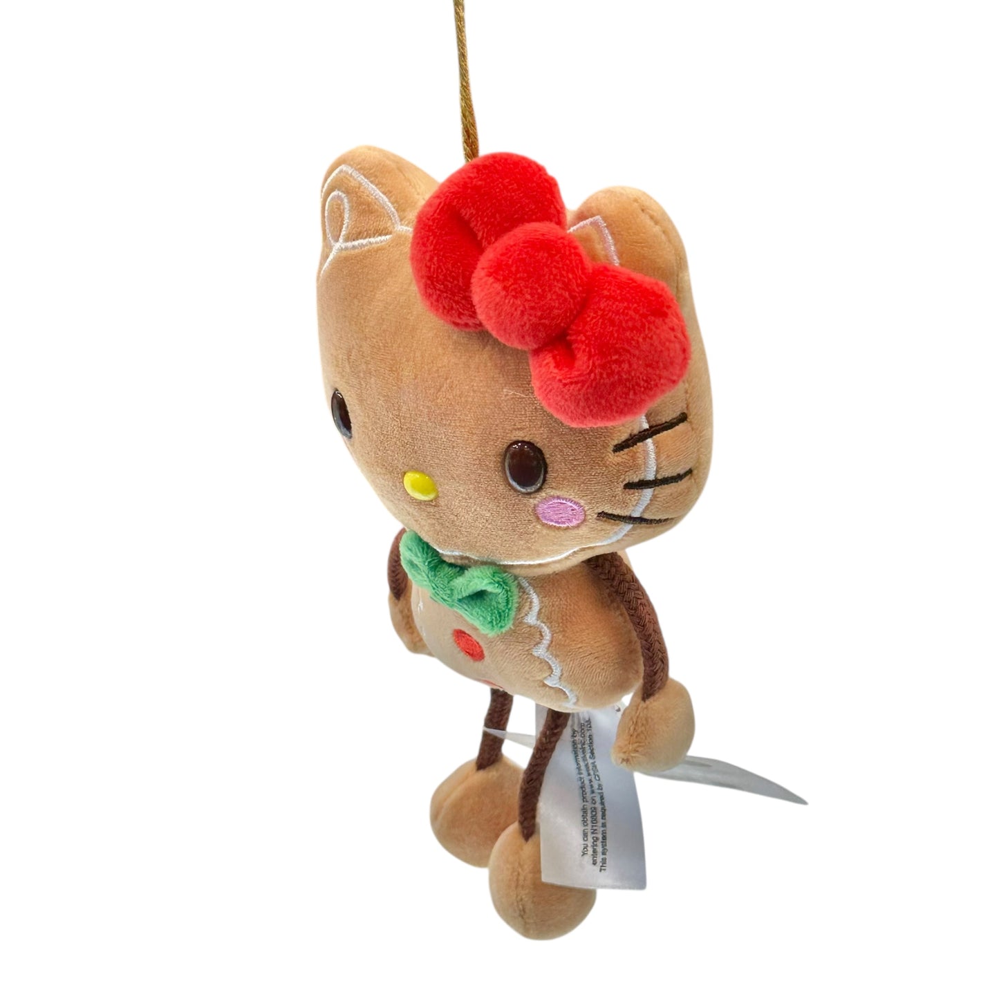 Hello Kitty "Gingerbread" Swing Limbs Ornament