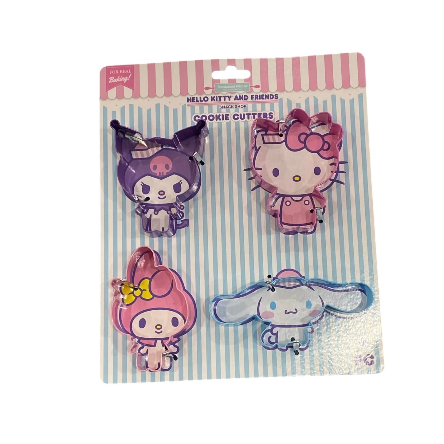 Hello Kitty & Friends "Snack Shop" Cookie Cutter Set of 4
