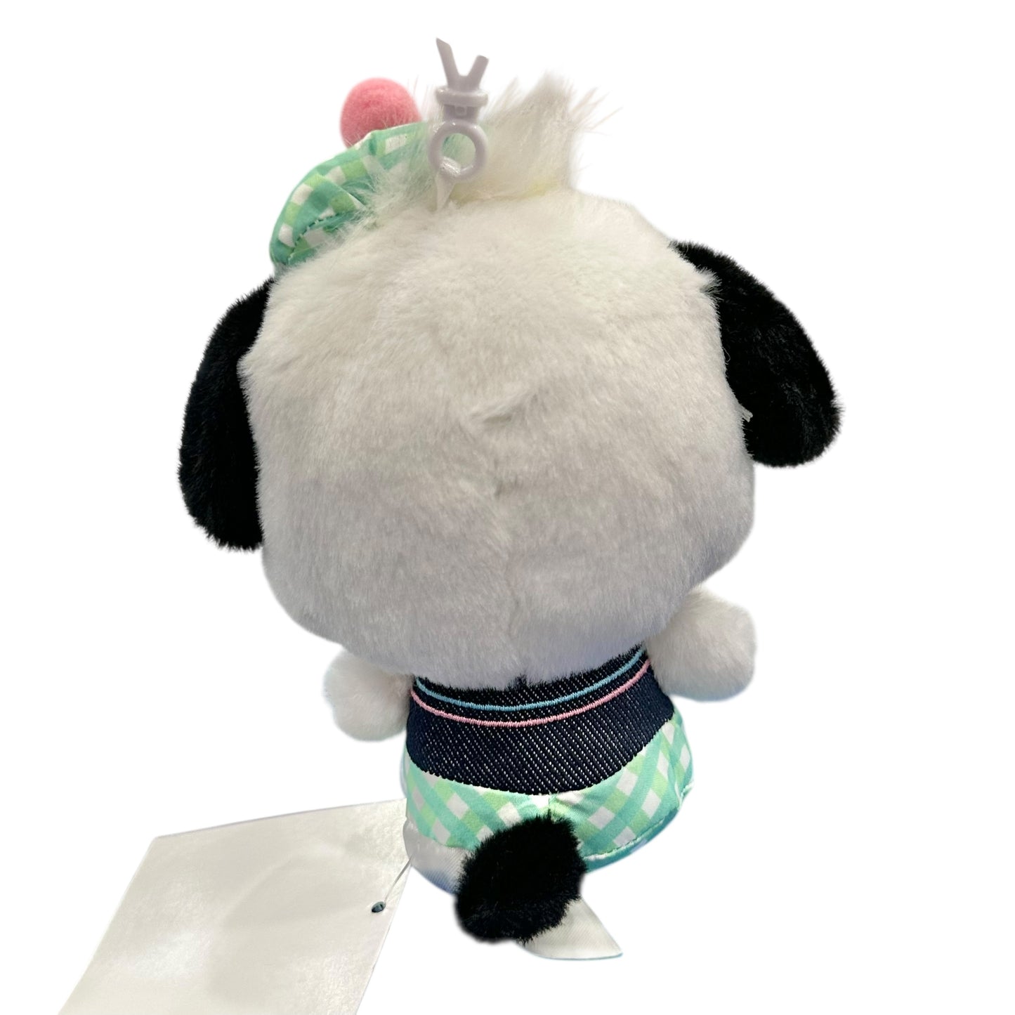 Pochacco "Gingham Denim" Mascot Clip On